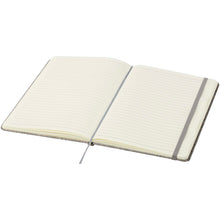 Load image into Gallery viewer, Ramona A5 cotton notebook — Grey (detail)