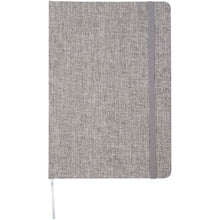 Load image into Gallery viewer, Ramona A5 cotton notebook — Grey (front)