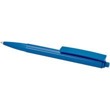 Load image into Gallery viewer, Elsa recycled plastic ballpoint pen (black ink) — Blue (detail)