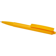 Load image into Gallery viewer, Elsa recycled plastic ballpoint pen (blue ink) — Yellow (detail)