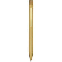 Load image into Gallery viewer, Beatriz recycled brass ballpoint pen (black ink) — Gold