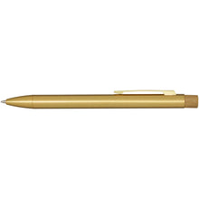 Load image into Gallery viewer, Beatriz recycled brass ballpoint pen (black ink) — Gold (front)