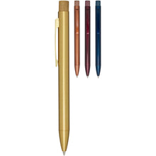 Load image into Gallery viewer, Beatriz recycled brass ballpoint pen (black ink) — group