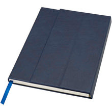 Load image into Gallery viewer, Alejandra A5 recycled plastic hard cover notebook — Ocean blue
