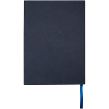 Load image into Gallery viewer, Alejandra A5 recycled plastic hard cover notebook — Ocean blue (back)