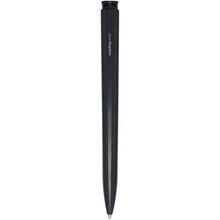 Load image into Gallery viewer, Lucia recycled plastic ballpoint pen (black ink) — Black (back)