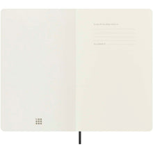 Load image into Gallery viewer, Moleskine 100% VEGEA® Boa L soft cover notebook - ruled — Black (detail)
