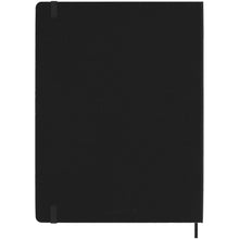 Load image into Gallery viewer, Moleskine hard cover 12 month XL weekly planner — Black (back)