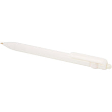 Load image into Gallery viewer, Fidget recycled plastic ballpoint pen (black ink) — White (detail)