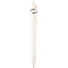 Load image into Gallery viewer, Fidget recycled plastic ballpoint pen (black ink) — White (detail 2)