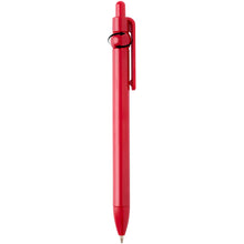 Load image into Gallery viewer, Fidget recycled plastic ballpoint pen (black ink) — Red (detail 2)