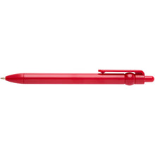 Load image into Gallery viewer, Fidget recycled plastic ballpoint pen (black ink) — Red (front)