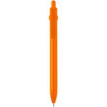 Load image into Gallery viewer, Fidget recycled plastic ballpoint pen (black ink) — Orange