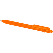 Load image into Gallery viewer, Fidget recycled plastic ballpoint pen (black ink) — Orange (detail)