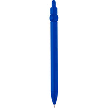 Load image into Gallery viewer, Fidget recycled plastic ballpoint pen (black ink) — Royal blue (back)