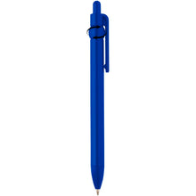 Load image into Gallery viewer, Fidget recycled plastic ballpoint pen (black ink) — Royal blue (detail 2)