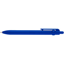 Load image into Gallery viewer, Fidget recycled plastic ballpoint pen (black ink) — Royal blue (front)