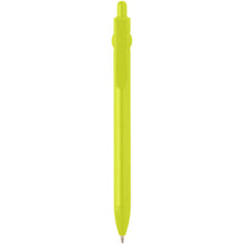 Load image into Gallery viewer, Fidget recycled plastic ballpoint pen (black ink) — Lime green