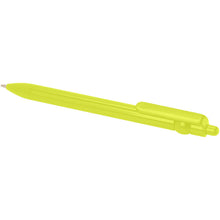 Load image into Gallery viewer, Fidget recycled plastic ballpoint pen (black ink) — Lime green (detail)