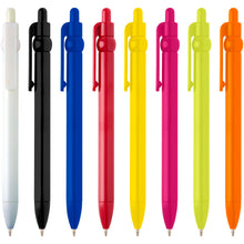Load image into Gallery viewer, Fidget recycled plastic ballpoint pen (black ink) — group