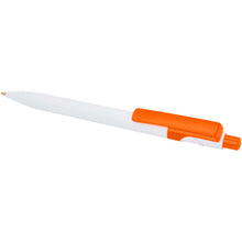 Load image into Gallery viewer, Unica recycled plastic ballpoint pen (blue ink) — Orange (detail)