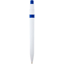 Load image into Gallery viewer, Unica recycled plastic ballpoint pen (black ink) — Royal blue (back)