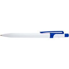 Load image into Gallery viewer, Unica recycled plastic ballpoint pen (black ink) — Royal blue (front)