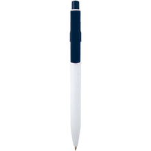 Load image into Gallery viewer, Unica recycled plastic ballpoint pen (black ink) — Navy