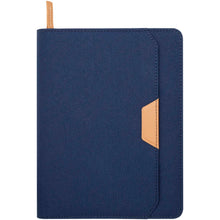Load image into Gallery viewer, Nomumi A5 portfolio — Navy (front)