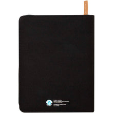 Load image into Gallery viewer, Nomumi A5 portfolio — Black (back)