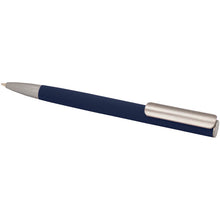 Load image into Gallery viewer, Ziguur recycled aluminium ballpoint pen (blue ink) — Navy (detail)