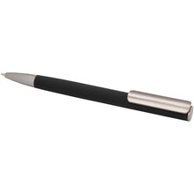 Load image into Gallery viewer, Ziguur recycled aluminium ballpoint pen (blue ink) — Black (detail)