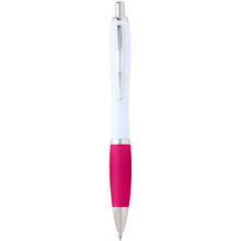 Load image into Gallery viewer, Nash recycled plastic ballpoint pen (blue ink) — Pink