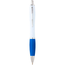 Load image into Gallery viewer, Nash recycled plastic ballpoint pen (blue ink) — Aqua