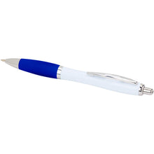 Load image into Gallery viewer, Nash recycled plastic ballpoint pen (blue ink) — Royal blue (detail)