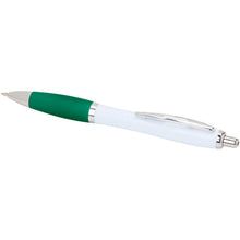 Load image into Gallery viewer, Nash recycled plastic ballpoint pen (blue ink) — Green (detail)