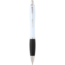 Load image into Gallery viewer, Nash recycled plastic ballpoint pen (blue ink) — Black