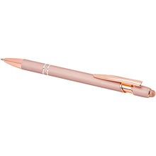 Load image into Gallery viewer, Nanna ballpoint pen with rose gold finish (blue ink) — Dusty Pink (detail)