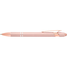 Load image into Gallery viewer, Nanna ballpoint pen with rose gold finish (blue ink) — Dusty Pink (front)