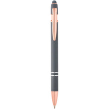 Load image into Gallery viewer, Nanna ballpoint pen with rose gold finish (blue ink) — Twilight Grey