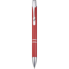 Load image into Gallery viewer, Moneta recycled aluminium ballpoint pen (blue ink) — Red