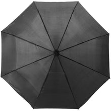 Load image into Gallery viewer, Alex 21.5" foldable auto open/close umbrella — Black (front)