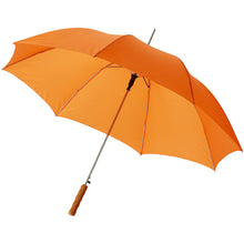 Load image into Gallery viewer, Lisa 23" auto open umbrella with wooden handle — Orange