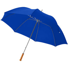 Load image into Gallery viewer, Karl 30" golf umbrella with wooden handle — Royal blue