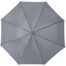 Load image into Gallery viewer, Karl 30" golf umbrella with wooden handle — Grey (front)