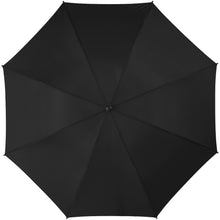 Load image into Gallery viewer, Yfke 30" golf umbrella with EVA handle — Black / Silver (front)