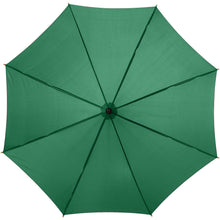 Load image into Gallery viewer, Kyle 23" auto open umbrella wooden shaft and handle — Green (front)
