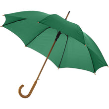 Load image into Gallery viewer, Kyle 23" auto open umbrella wooden shaft and handle — Green