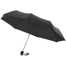 Load image into Gallery viewer, Ida 21.5" foldable umbrella — Black