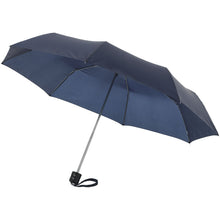 Load image into Gallery viewer, Ida 21.5" foldable umbrella — Navy